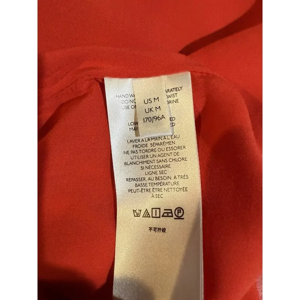 Free People Women's Sz M Strawberry Combo Floral Date Night Mini Dress Feminine